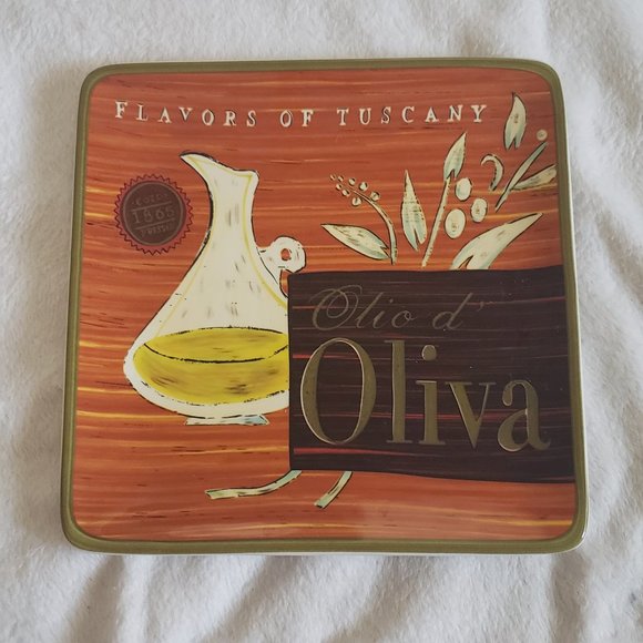 Italian Themed Plate Set of 4 - Picture 3 of 5